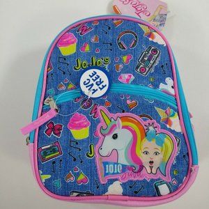 JOJO SIWA MIXTAPE UNICORN Insulated Zippered Lunch Tote Bag NEW